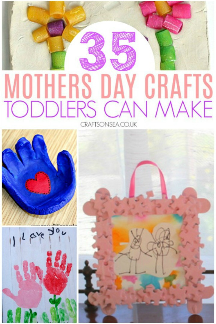 Best ideas about Mother'S Day Craft Ideas For Preschoolers
. Save or Pin 35 Mothers Day Crafts for Toddlers Crafts on Sea Now.