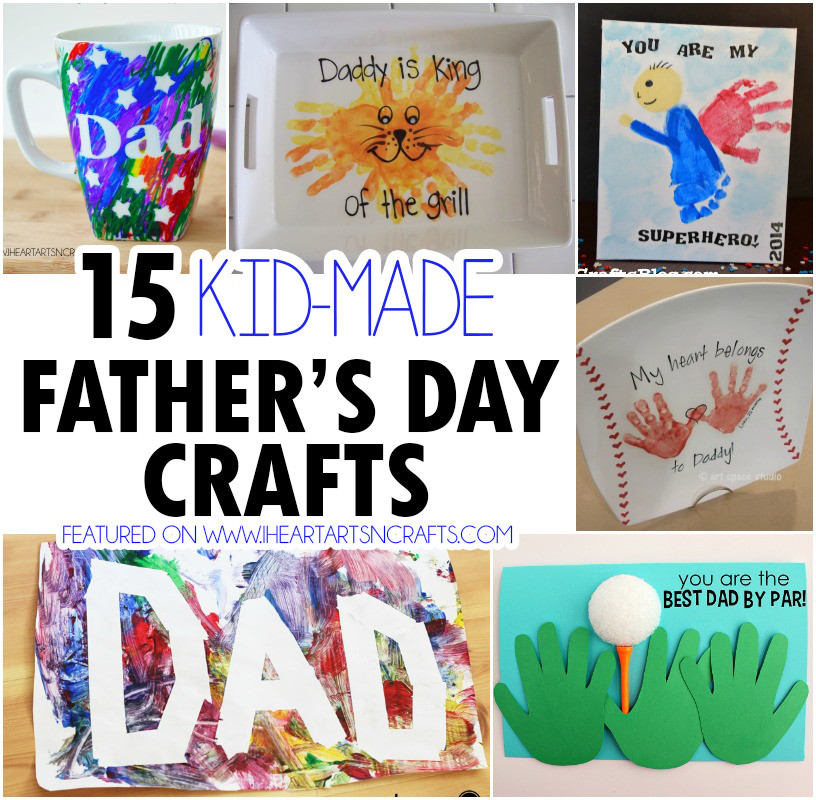 Best ideas about Mother'S Day Craft Ideas For Toddlers
. Save or Pin 15 Kid Made Father s Day Crafts I Heart Arts n Crafts Now.