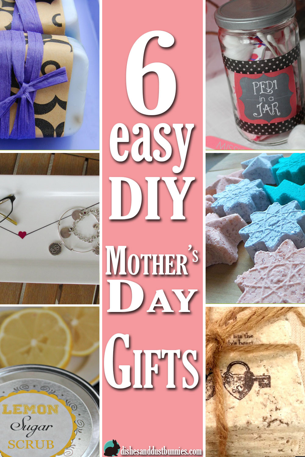Best ideas about Mother'S Day Gift Ideas DIY
. Save or Pin 6 Easy DIY Mother s Day Gifts Dishes and Dust Bunnies Now.