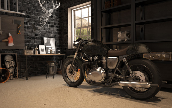 Best ideas about Motorcycle Garage Ideas
. Save or Pin Vintage Motorcycle Garage by Mitika Dimov Now.