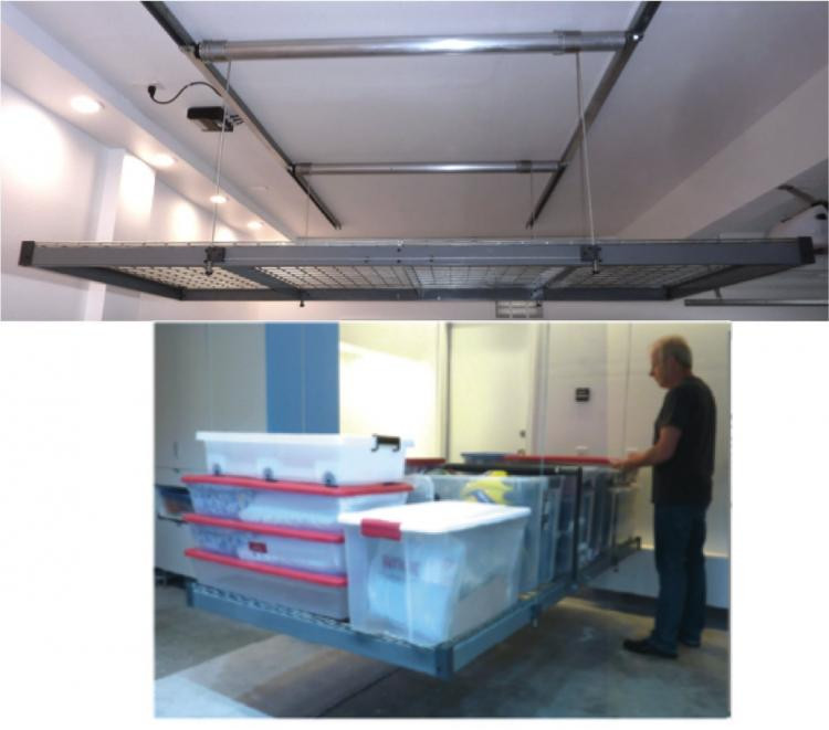 Best ideas about Motorized Garage Storage Lift
. Save or Pin Auxx Lift A Remote Controlled Storage Lift For Your Garage Now.