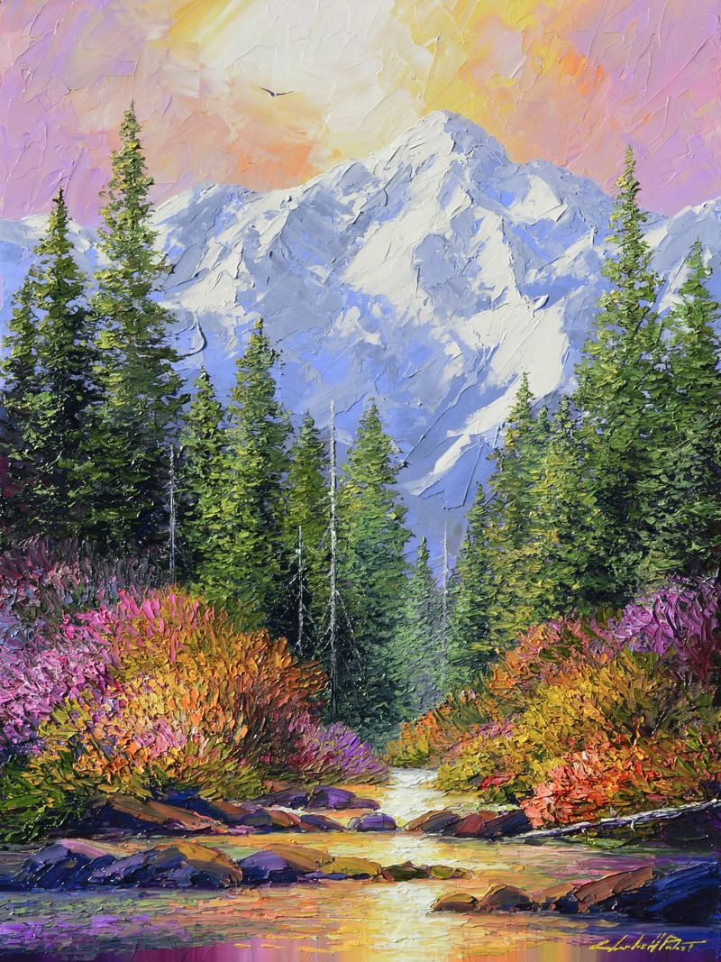 Best ideas about Mountain Landscape Painting
. Save or Pin Pin by Jerry Patton on PAINTINGS Mountains and streams Now.