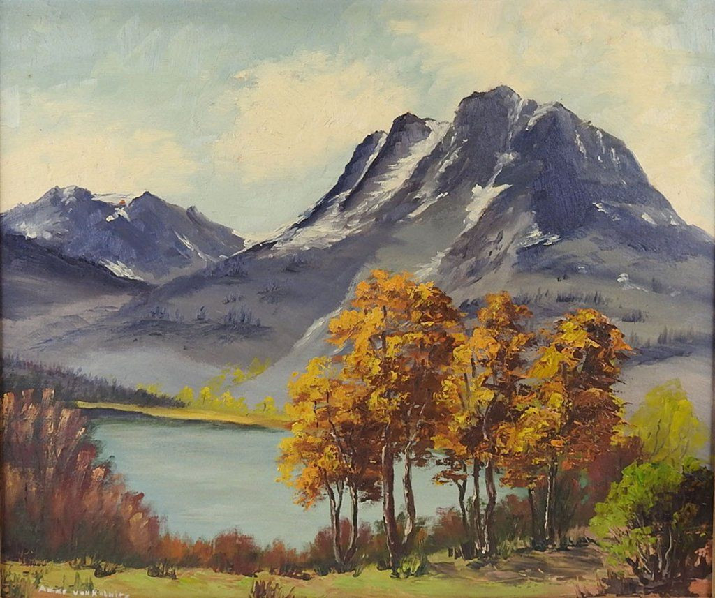 Best ideas about Mountain Landscape Painting
. Save or Pin Mountain Landscape Oil Painting Landscape Now.