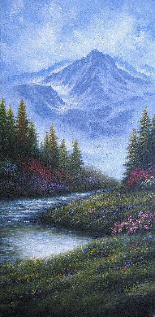 Best ideas about Mountain Landscape Painting
. Save or Pin Mountain Landscape Oil Painting Vickie Wade by Now.