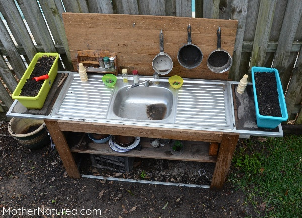 Best ideas about Mud Kitchen Ideas
. Save or Pin A fun MUD ICE CREAMERY every kid will love playing with Now.