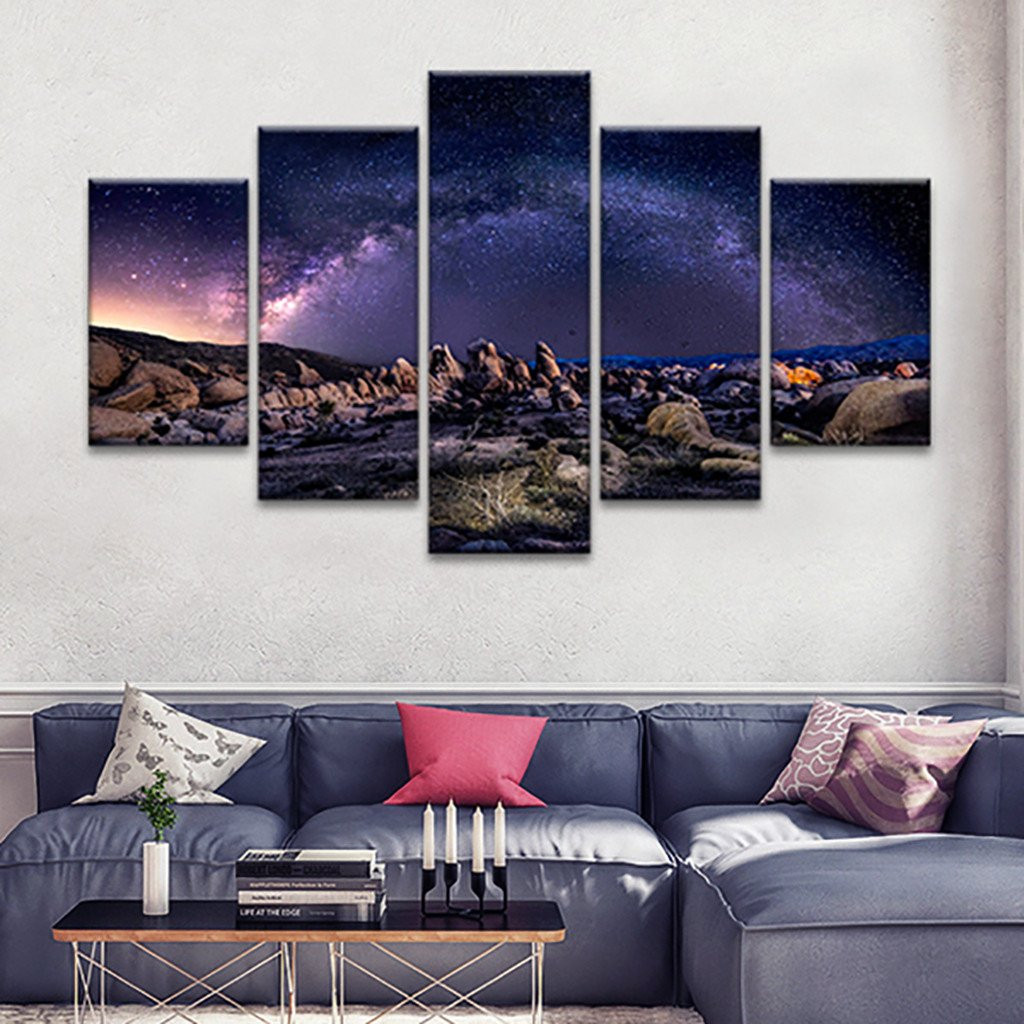 Best ideas about Multi Panel Wall Art
. Save or Pin Milky Way Multi Panel Canvas Wall Art Now.