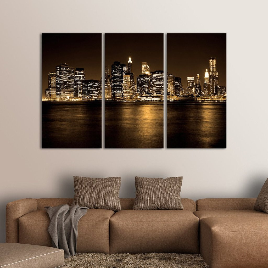 Best ideas about Multi Panel Wall Art
. Save or Pin Manhattan Multi Panel Canvas Wall Art Now.