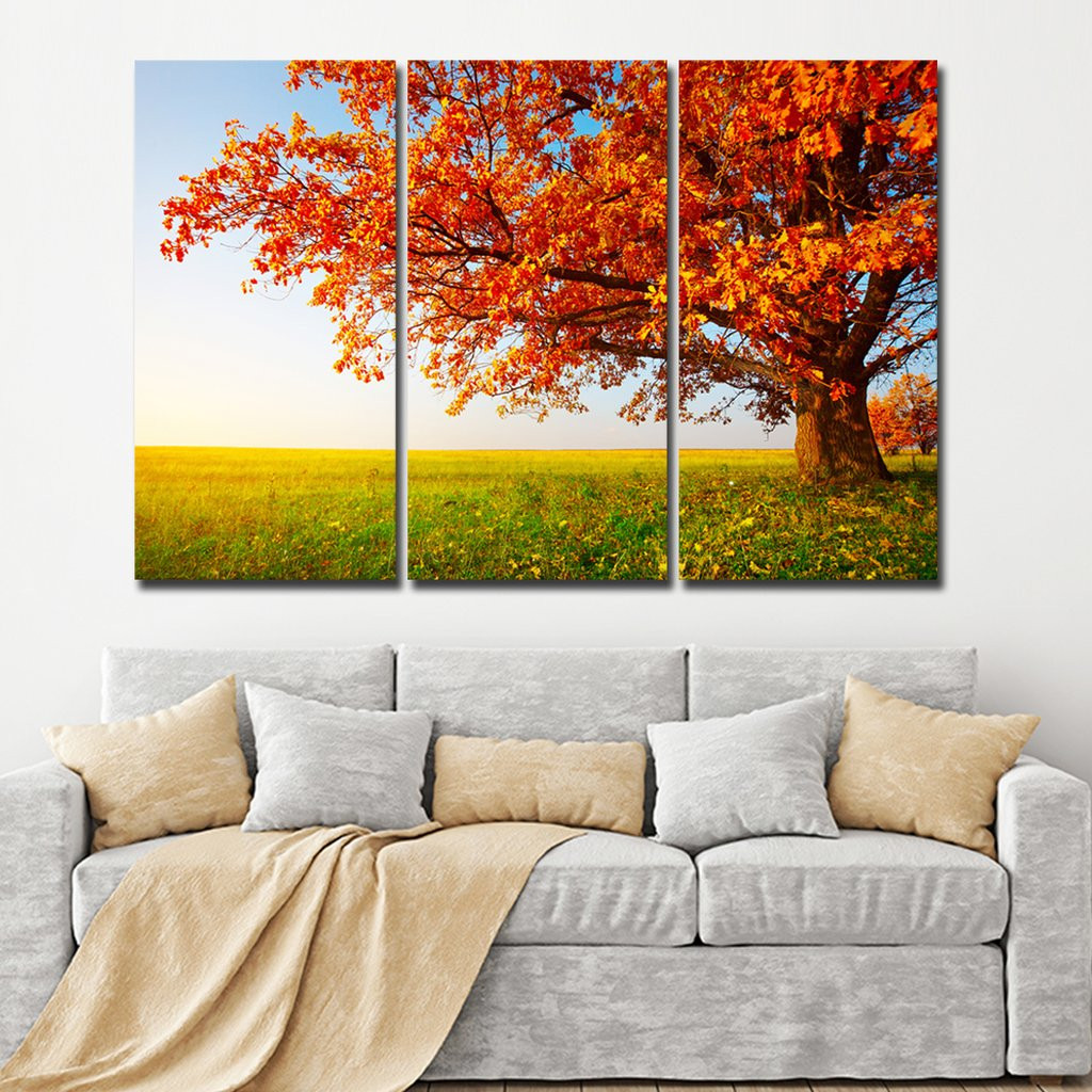 Best ideas about Multi Panel Wall Art
. Save or Pin Oak Tree Multi Panel Canvas Wall Art Now.