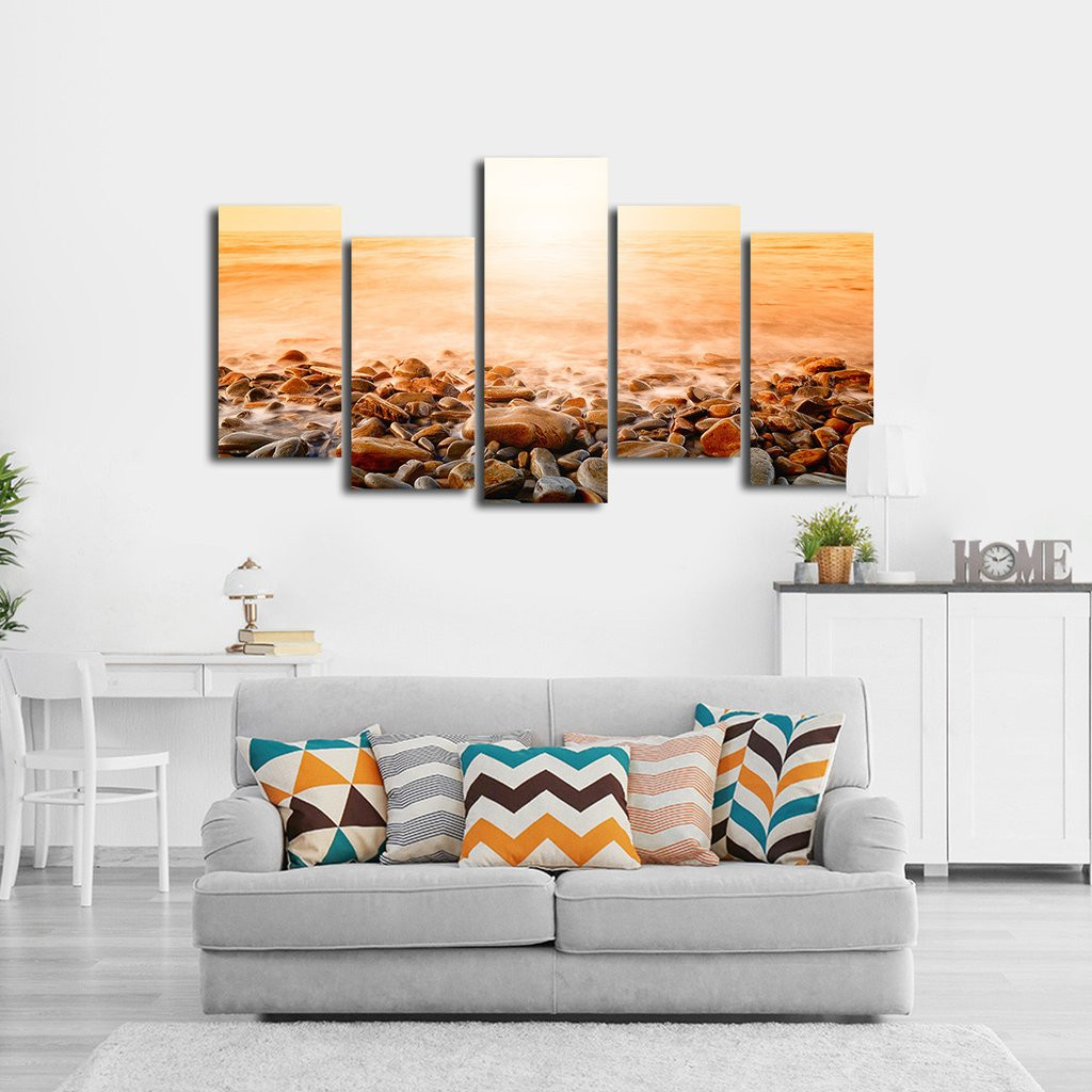 Best ideas about Multi Panel Wall Art
. Save or Pin Orange Sunset Multi Panel Canvas Wall Art Now.