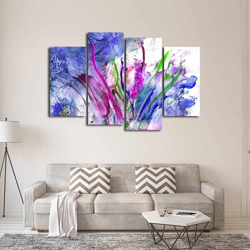 Best ideas about Multi Panel Wall Art
. Save or Pin Abstract Flowers Multi Panel Canvas Wall Art Now.