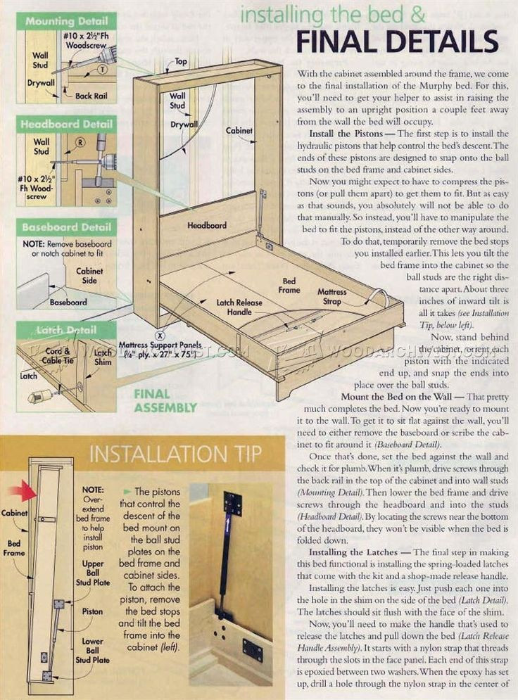 Best ideas about Murphy Bed DIY Plans
. Save or Pin 25 best ideas about Murphy bed plans on Pinterest Now.