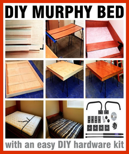 Best ideas about Murphy Bed Hardware DIY
. Save or Pin How To Build A DIY Murphy Bed With Hardware Kit us3 Now.