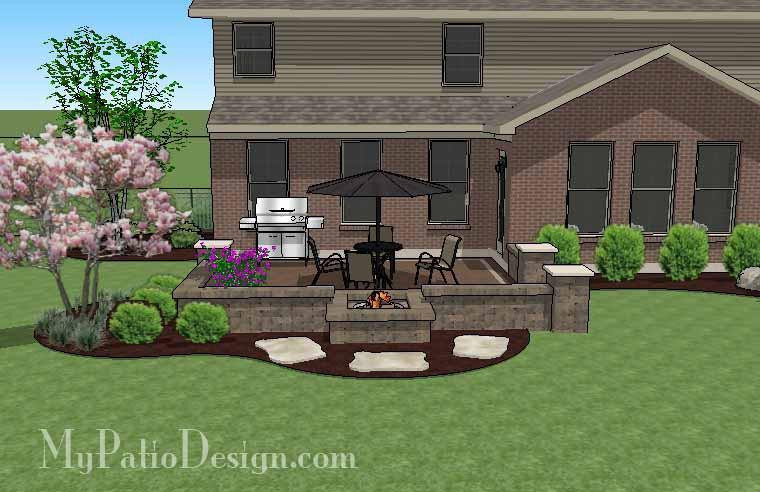 Best ideas about My Patio Design
. Save or Pin DIY Small Outdoor Living Design with Fire Pit Now.
