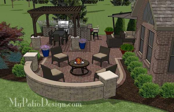Best ideas about My Patio Design
. Save or Pin 855 sq ft Outdoor Entertainment Patio Design with Now.