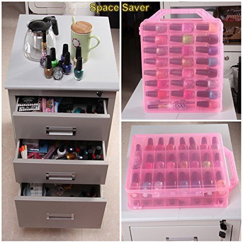 Best ideas about Nail Polish Organizer DIY
. Save or Pin 48 Bottles Organizer Nail Polish Holder Display Container Now.