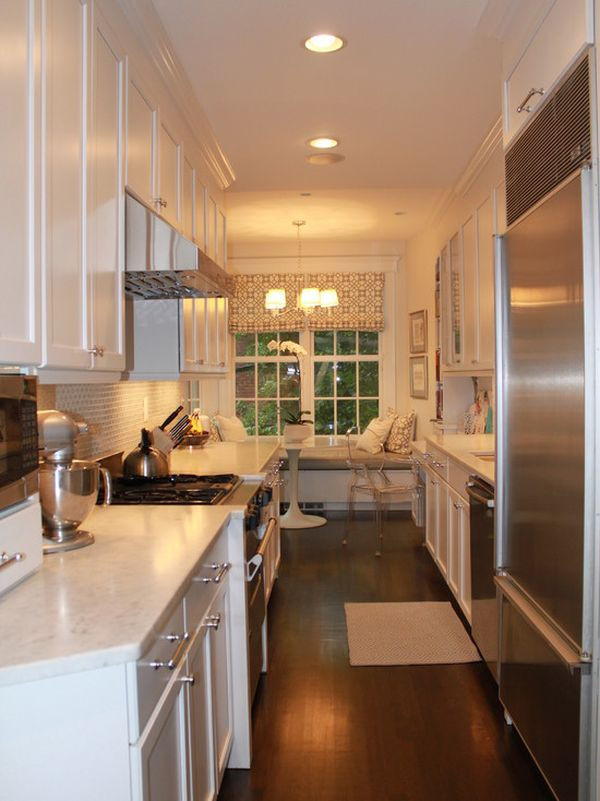 Best ideas about Narrow Kitchen Ideas
. Save or Pin Form AND Function in a Galley Kitchen Now.