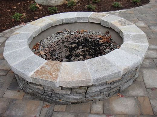 Best ideas about Natural Stone Fire Pit
. Save or Pin Natural Stone Fireplace Gallery Green Acre Sod Now.