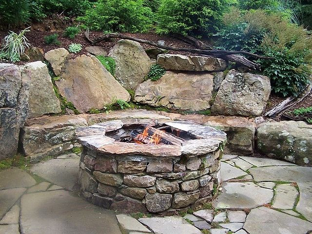 Best ideas about Natural Stone Fire Pit
. Save or Pin 25 best ideas about Rustic Fire Pits on Pinterest Now.