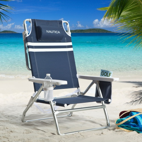 Best ideas about Nautica Beach Chair
. Save or Pin Nautica Marina Stripe Sand Beach Chair at Hayneedle Now.
