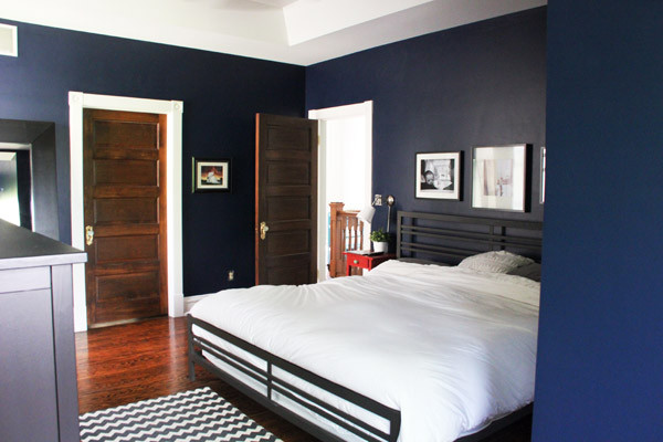 Best ideas about Navy Blue Bedroom
. Save or Pin "Starless Night" Navy Blue Bedroom Now.