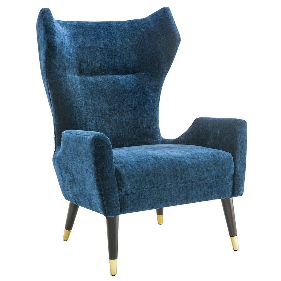 Best ideas about Navy Blue Chair
. Save or Pin Modern Lounge Chairs Larroque Navy Blue Chair Now.