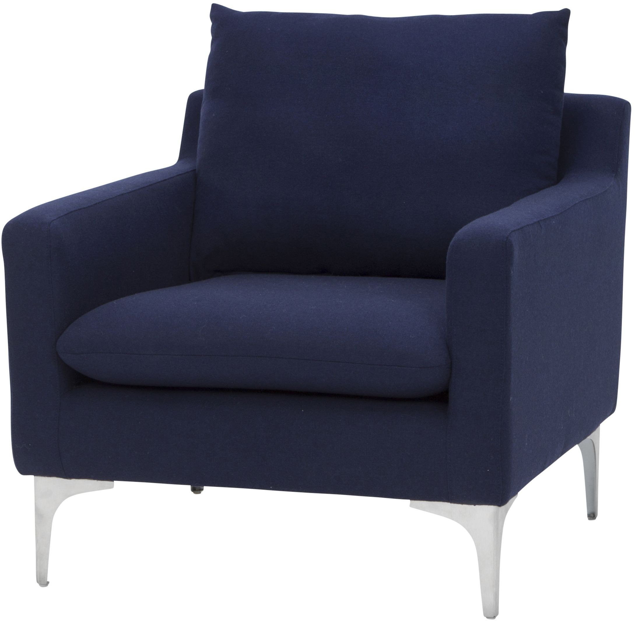 Best ideas about Navy Blue Chair
. Save or Pin Anders Navy Blue Chair from Nuevo Now.