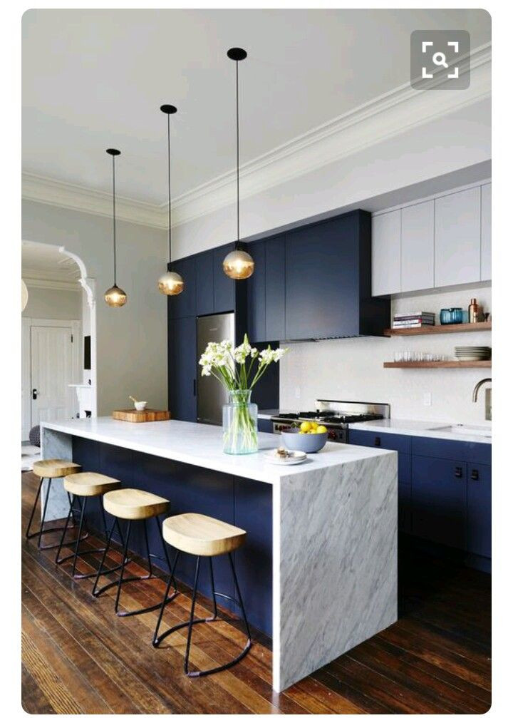 Best ideas about Navy Blue Kitchen Decor
. Save or Pin Navy blue kitchen i dont know if i ll have the guts to Now.