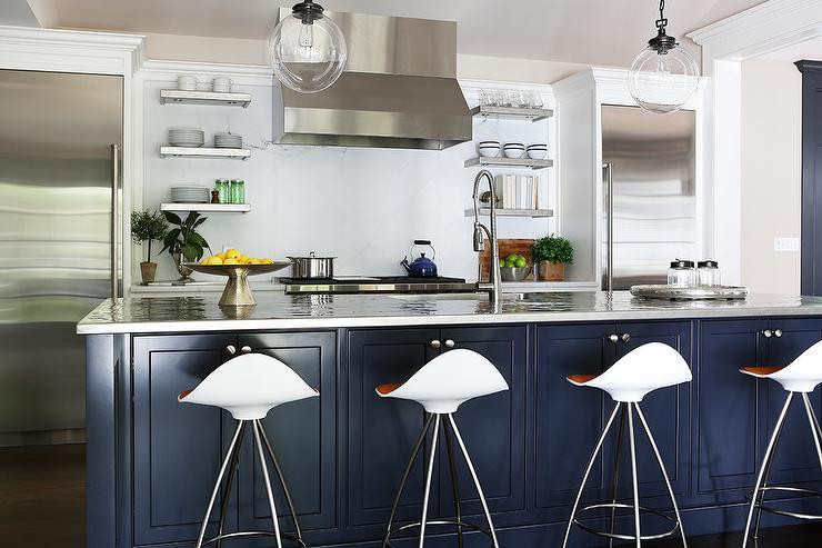 Best ideas about Navy Blue Kitchen Decor
. Save or Pin Navy Blue Kitchen Island Design Ideas Now.
