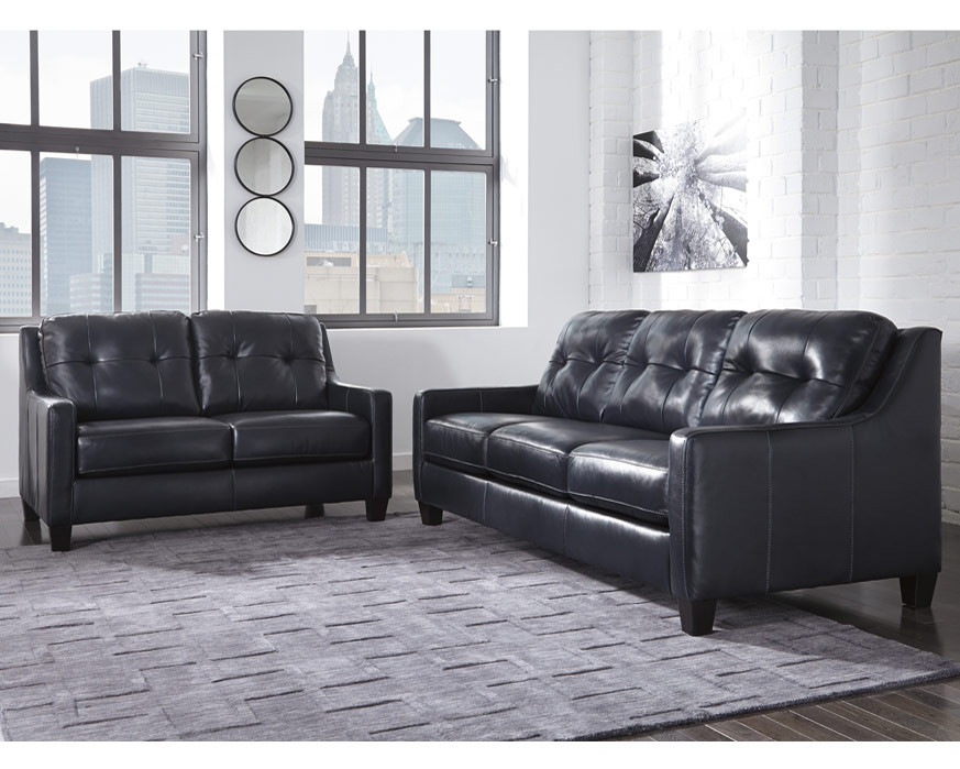 Best ideas about Navy Blue Leather Sofa
. Save or Pin Navy Blue Leather Sofa And Loveseat – TheSofa Now.