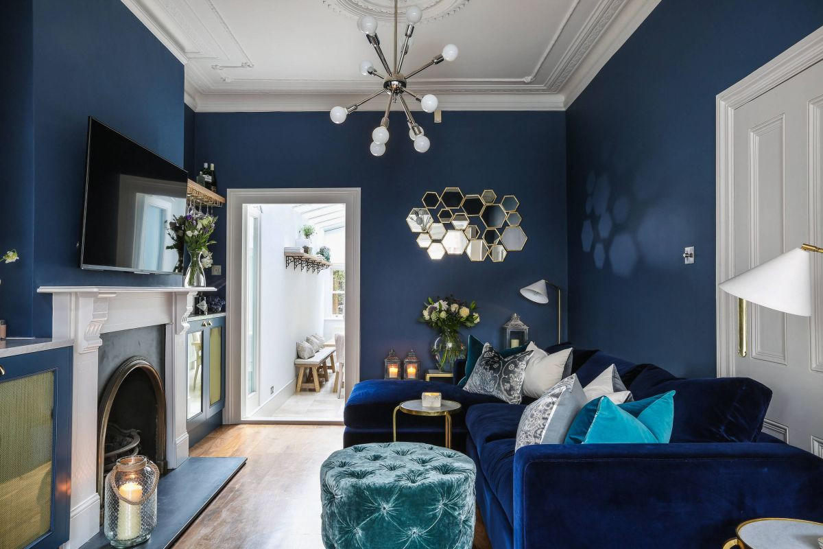 Best ideas about Navy Blue Living Room
. Save or Pin 29 Blue Living Rooms Made For Relaxing Now.