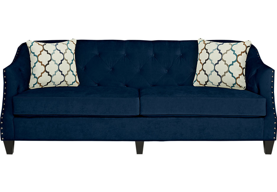 Best ideas about Navy Blue Sofa
. Save or Pin Sofia Vergara Monaco Court Navy Sofa Sofas Blue Now.