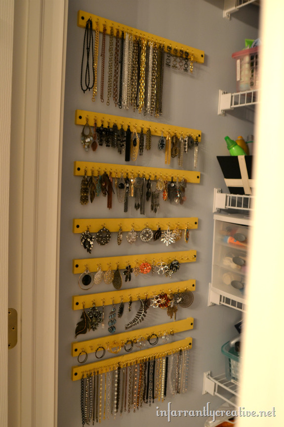 Best ideas about Necklace Storage Ideas
. Save or Pin 25 Creative Necklace Organization Ideas — the thinking closet Now.