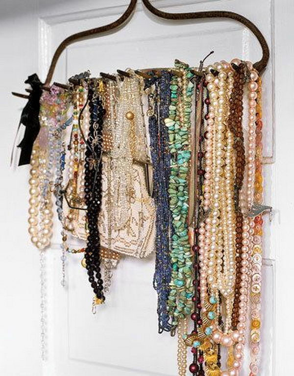 Best ideas about Necklace Storage Ideas
. Save or Pin 30 Creative Jewelry Storage & Display Ideas Hative Now.