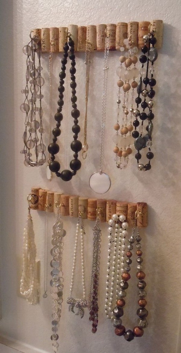 Best ideas about Necklace Storage Ideas
. Save or Pin 30 Brilliant DIY Jewelry Storage & Display Ideas For Now.