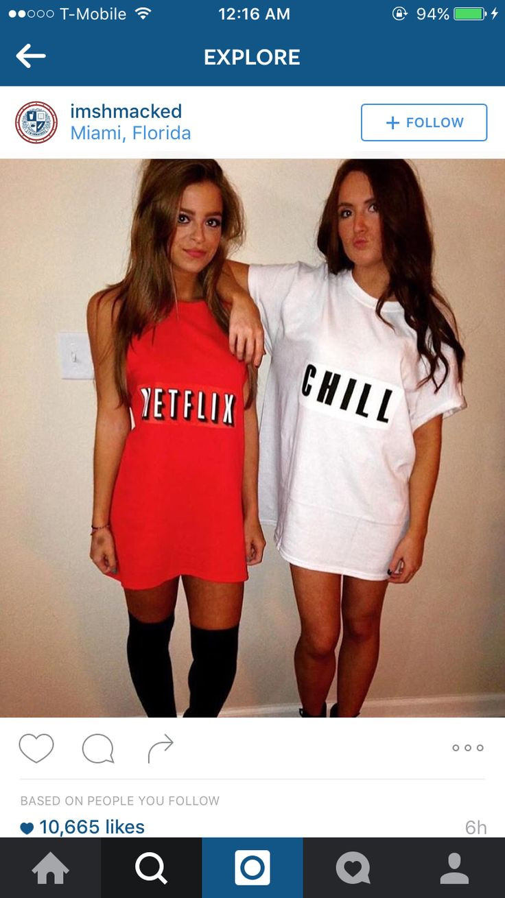 Best ideas about Netflix And Chill Costume DIY
. Save or Pin Best 10 Twins halloween costumes ideas on Pinterest Now.