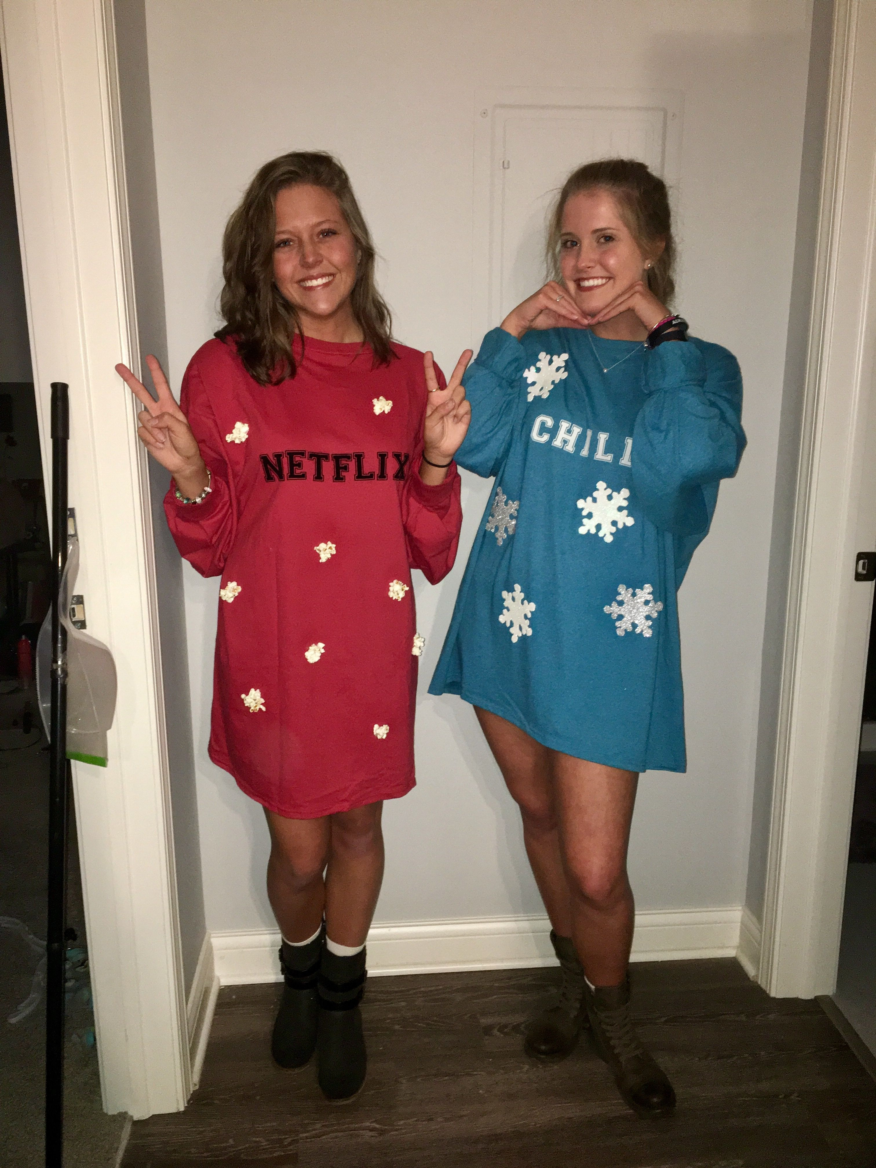 Best ideas about Netflix And Chill Costume DIY
. Save or Pin netflix & chill halloween costume halloween Now.