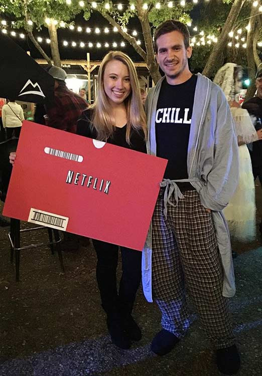 Best ideas about Netflix And Chill Costume DIY
. Save or Pin 21 DIY Couples Costumes for Halloween Page 2 of 2 Now.