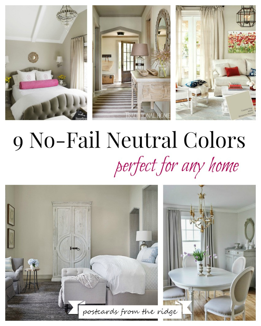 Best ideas about Neutral Paint Colors
. Save or Pin Benjamin Moore 2017 Color Trends and Color of the Year Now.