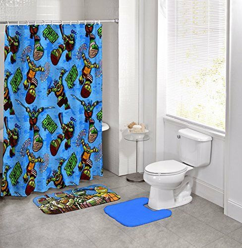 Best ideas about Ninja Turtles Bathroom Sets
. Save or Pin Kids Teenage Mutant Ninja Turtles Turtles Bath Rug Set Now.