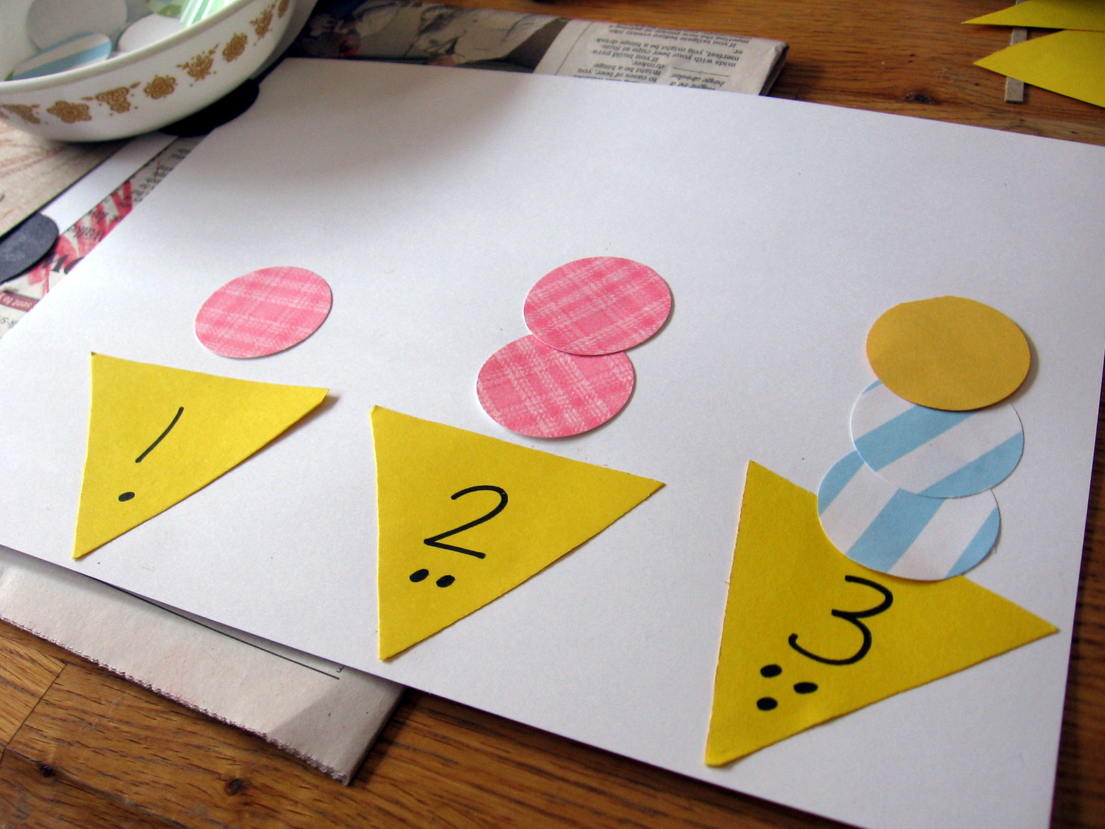 Best ideas about Number Crafts For Preschoolers
. Save or Pin Hands on Math for Preschool The Letter "I" The Measured Mom Now.