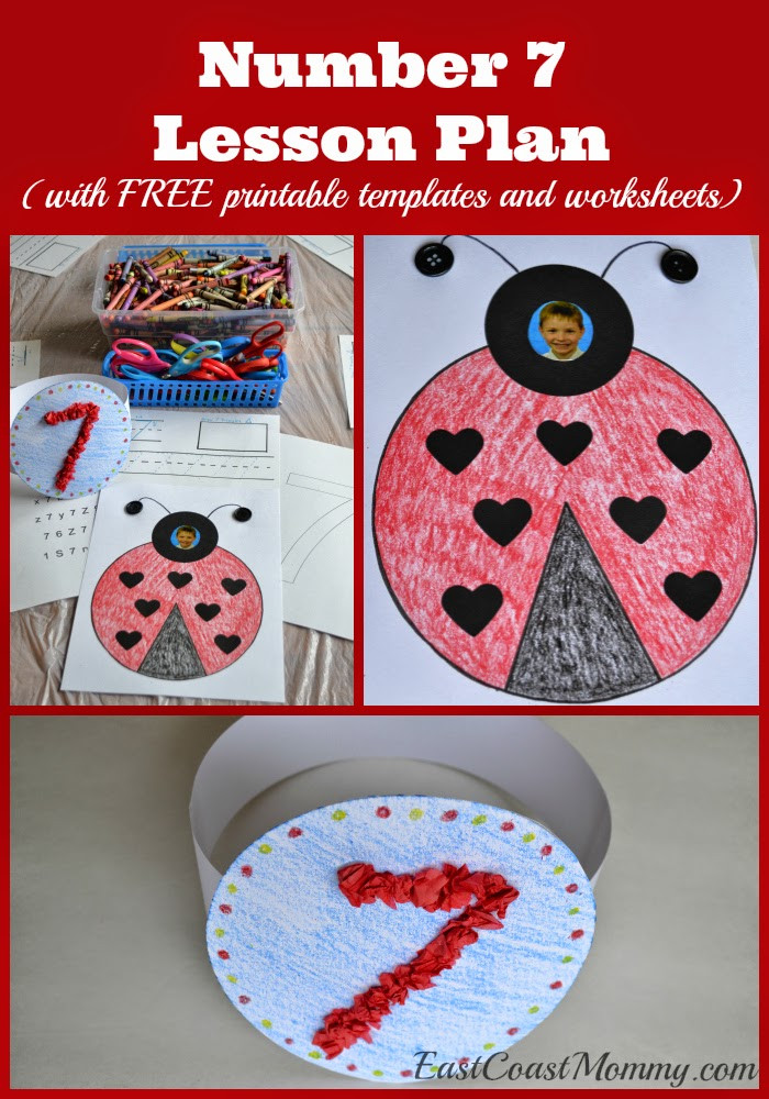 Best ideas about Number Crafts For Preschoolers
. Save or Pin East Coast Mommy Number Crafts Number SEVEN Lovely Now.