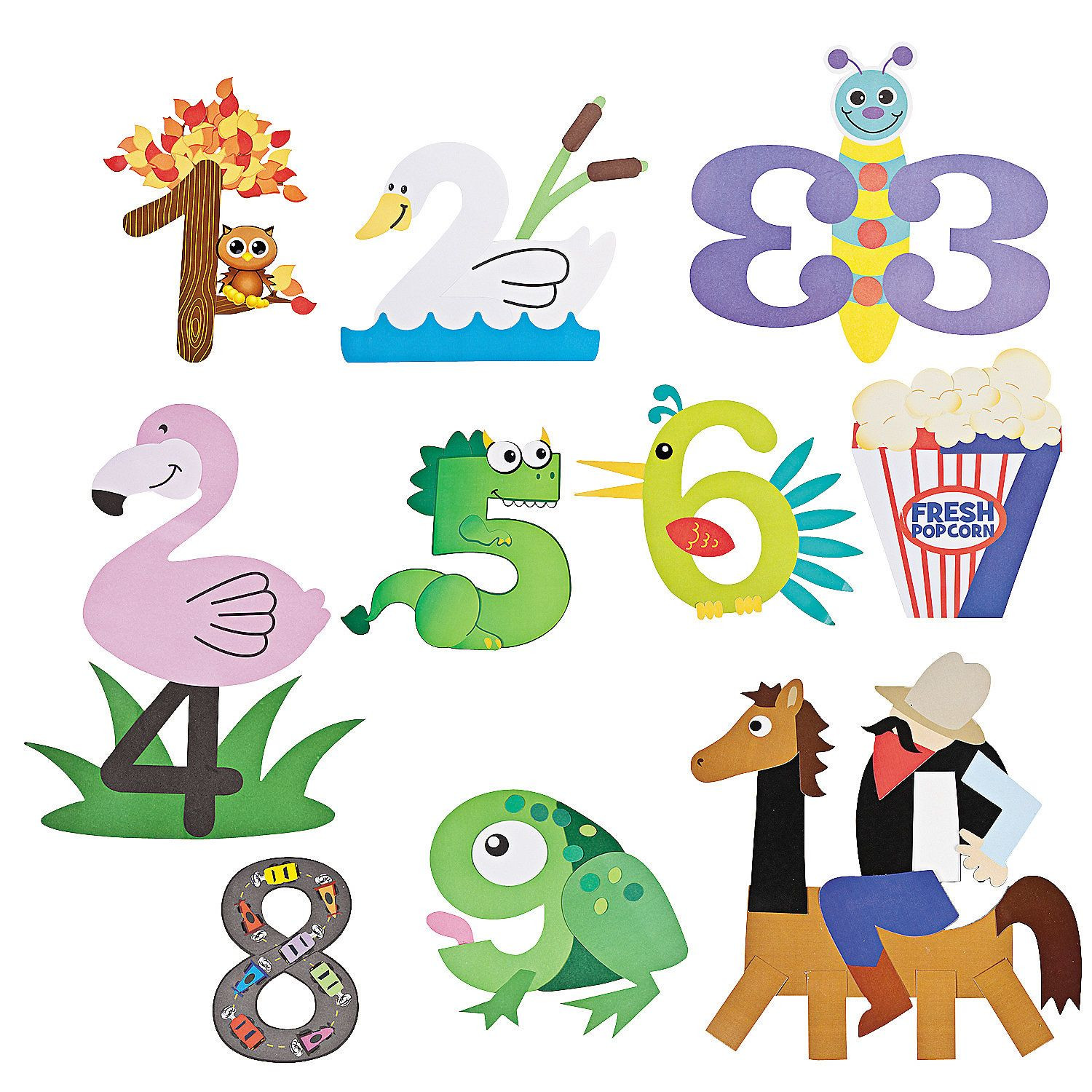 Best ideas about Number Crafts For Preschoolers
. Save or Pin Number Craft Kits OrientalTrading Now.