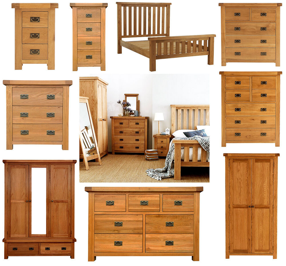 Best ideas about Oak Bedroom Furniture
. Save or Pin Chunky Solid Oak Bedroom Furniture Set Wardrobe Drawers Now.