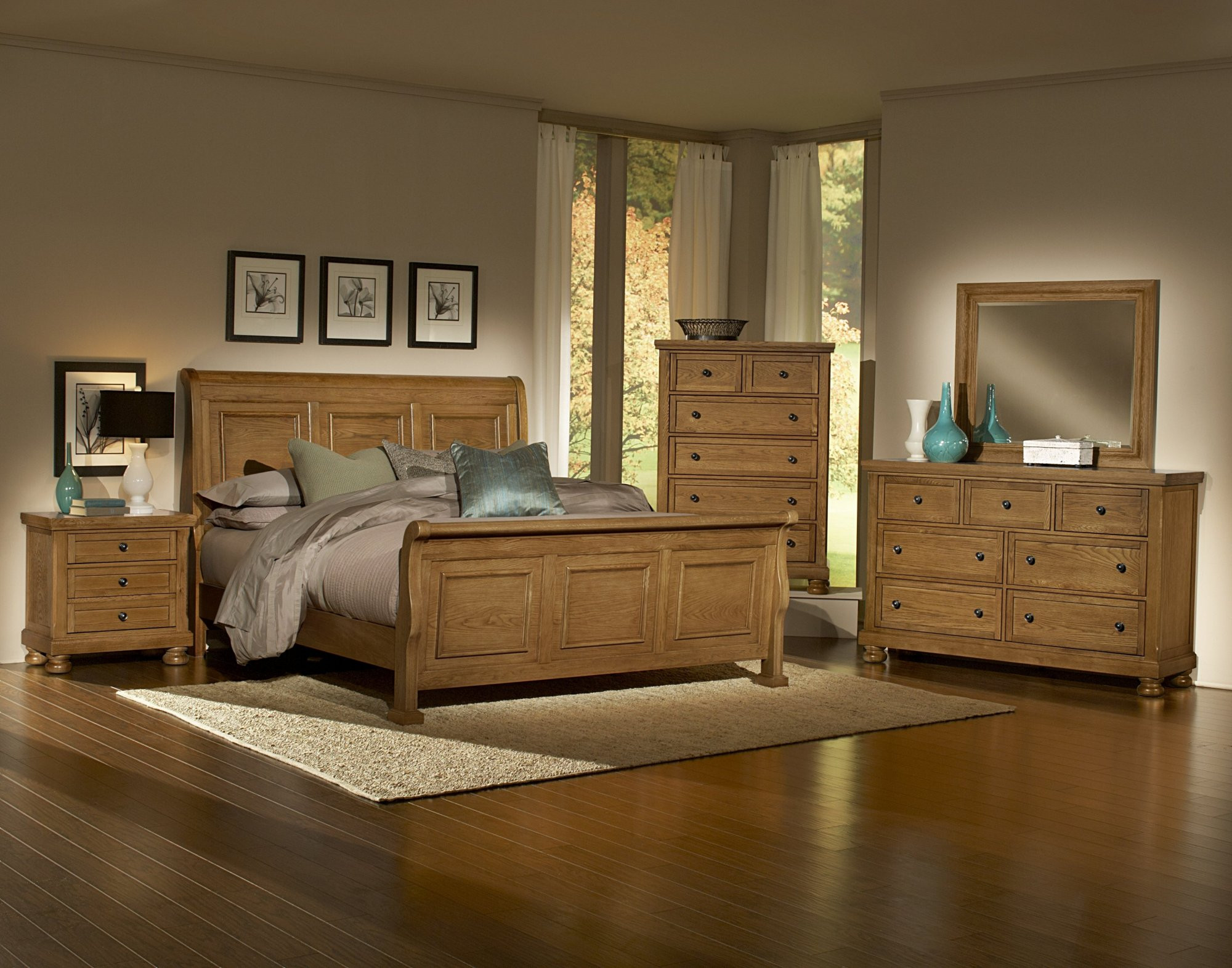 Best ideas about Oak Bedroom Furniture
. Save or Pin Vaughan Bassett Reflections 550 Oak Bedroom Group Now.