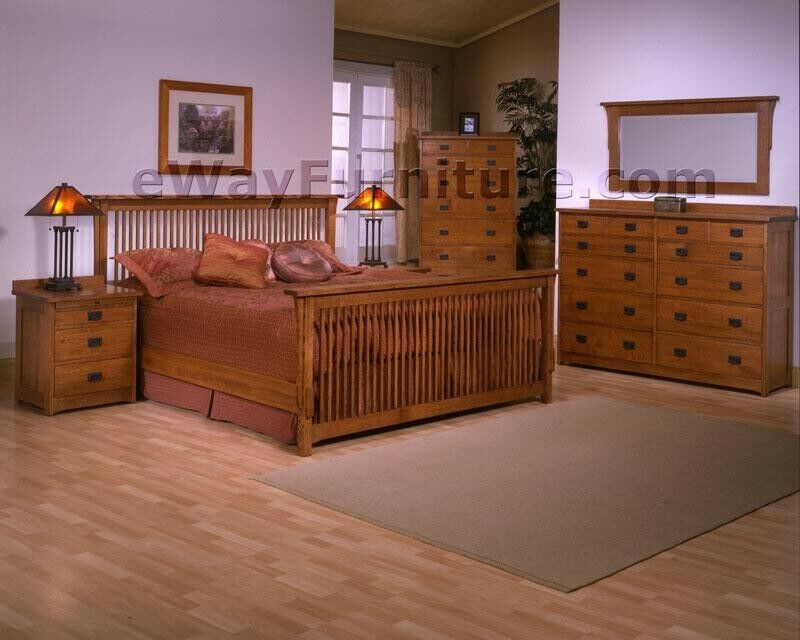 Best ideas about Oak Bedroom Furniture
. Save or Pin MISSION QUEEN BED BEDROOM SET SOLID RIFT & QUARTER SAWN Now.