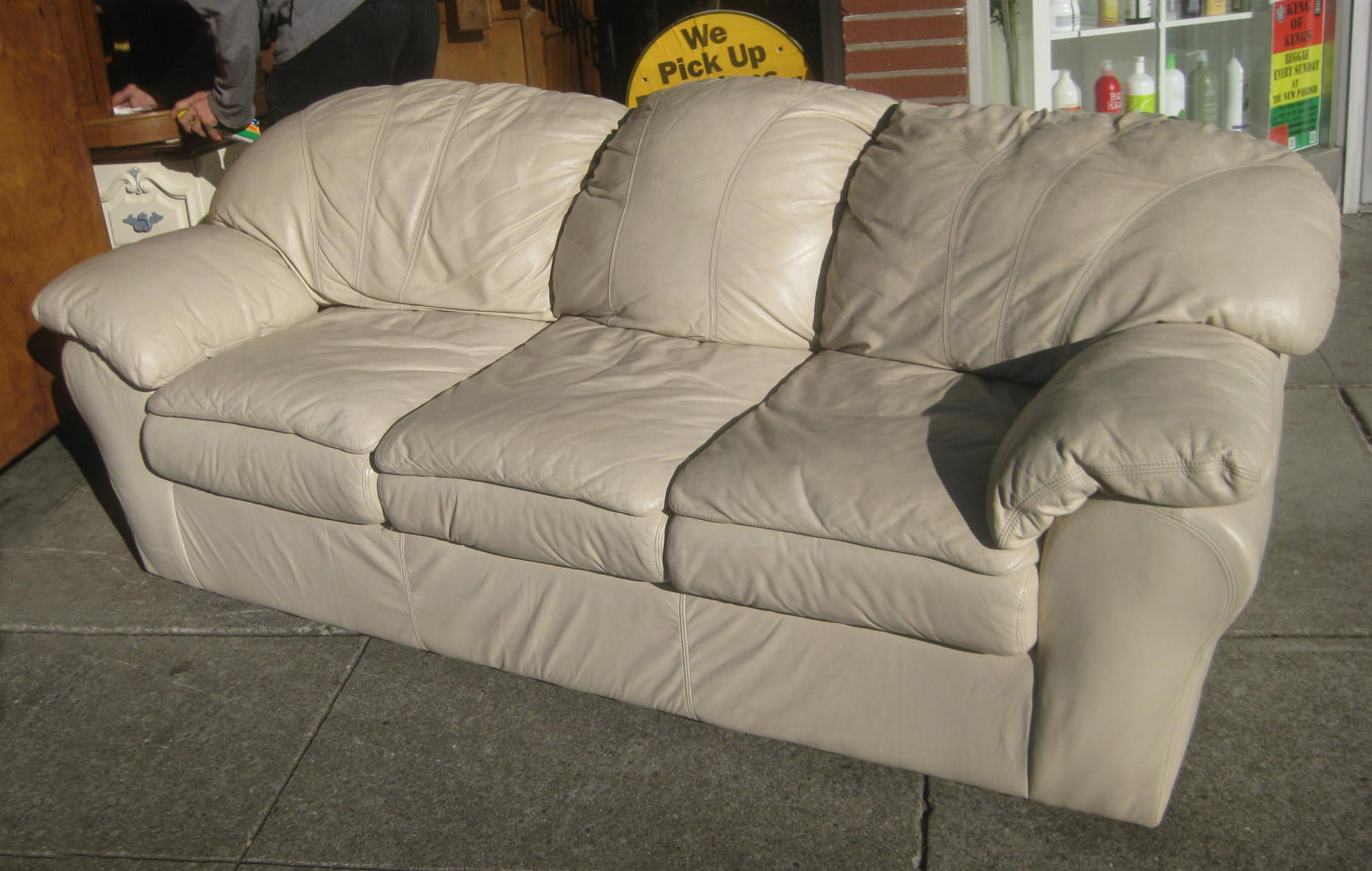Best ideas about Off White Leather Sofa
. Save or Pin UHURU FURNITURE & COLLECTIBLES SOLD f White Leather Now.