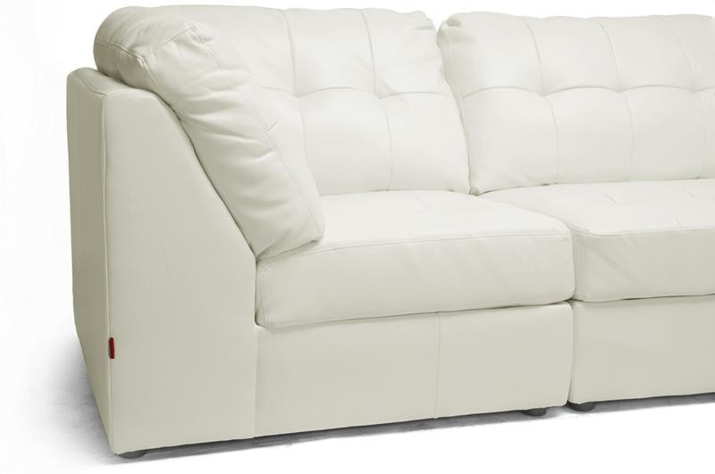 Best ideas about Off White Leather Sofa
. Save or Pin NEW OFF WHITE OR BROWN MODERN LEATHER MODULAR SECTIONAL Now.