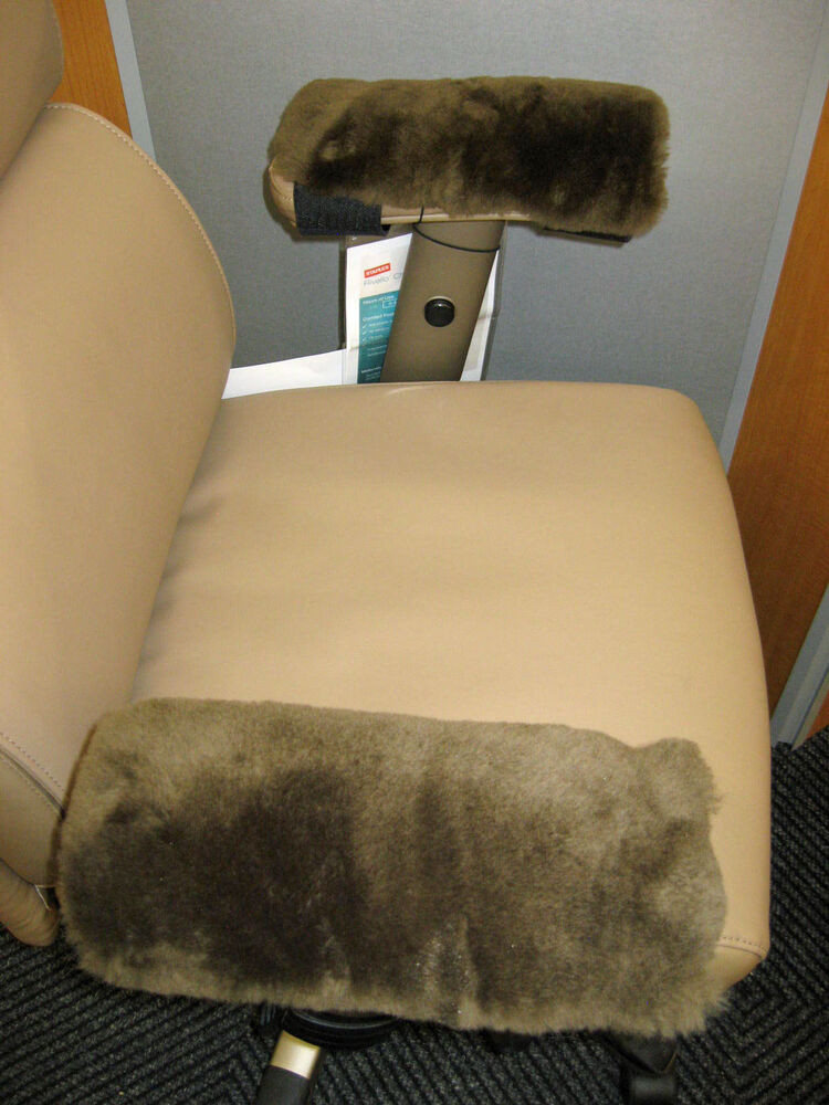Best ideas about Office Chair Arm Covers
. Save or Pin Brown Merino Sheepskin Arm Rest Covers Pads fice Chair Now.