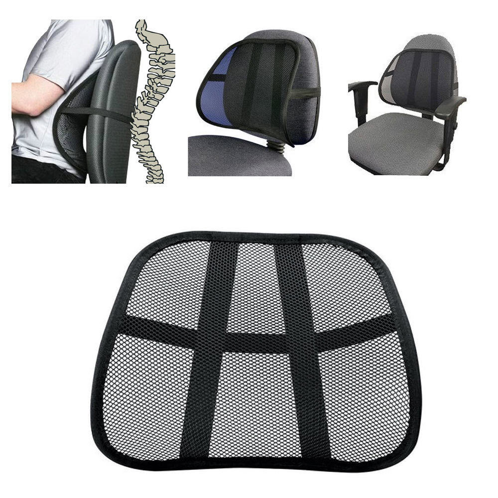 Best ideas about Office Chair Back Support
. Save or Pin Cool Vent Cushion Mesh Back Lumbar Support New Car fice Now.