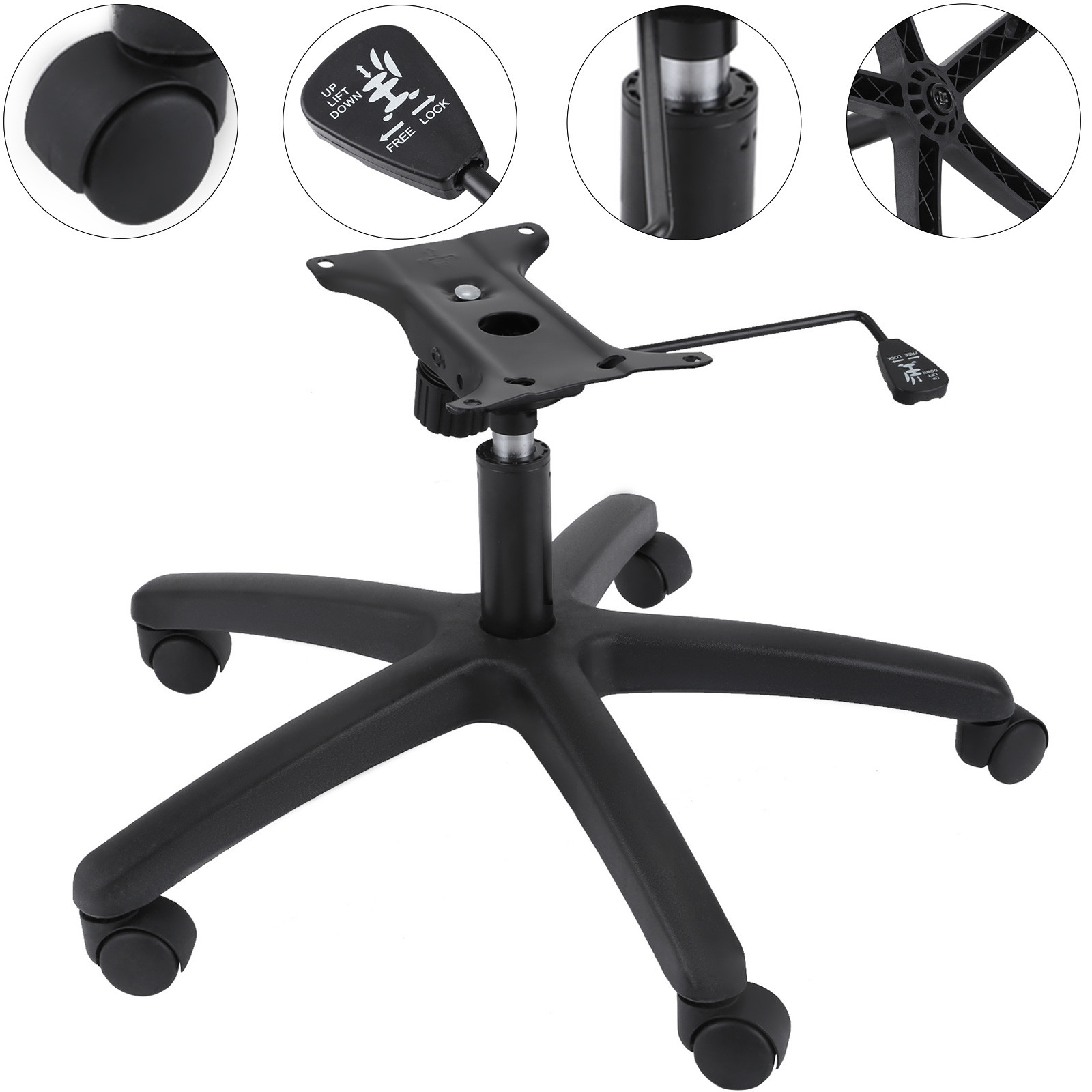 Best ideas about Office Chair Base
. Save or Pin fice Chair Base 28 Inch Swivel Chair Base Heavy Duty 350 Now.